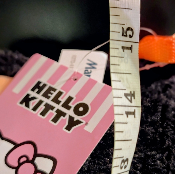 NWT** Hello Kitty Halloween Stuffed Animal Doubles As Backpack- 15"W, 16" T - Picture 6 of 6